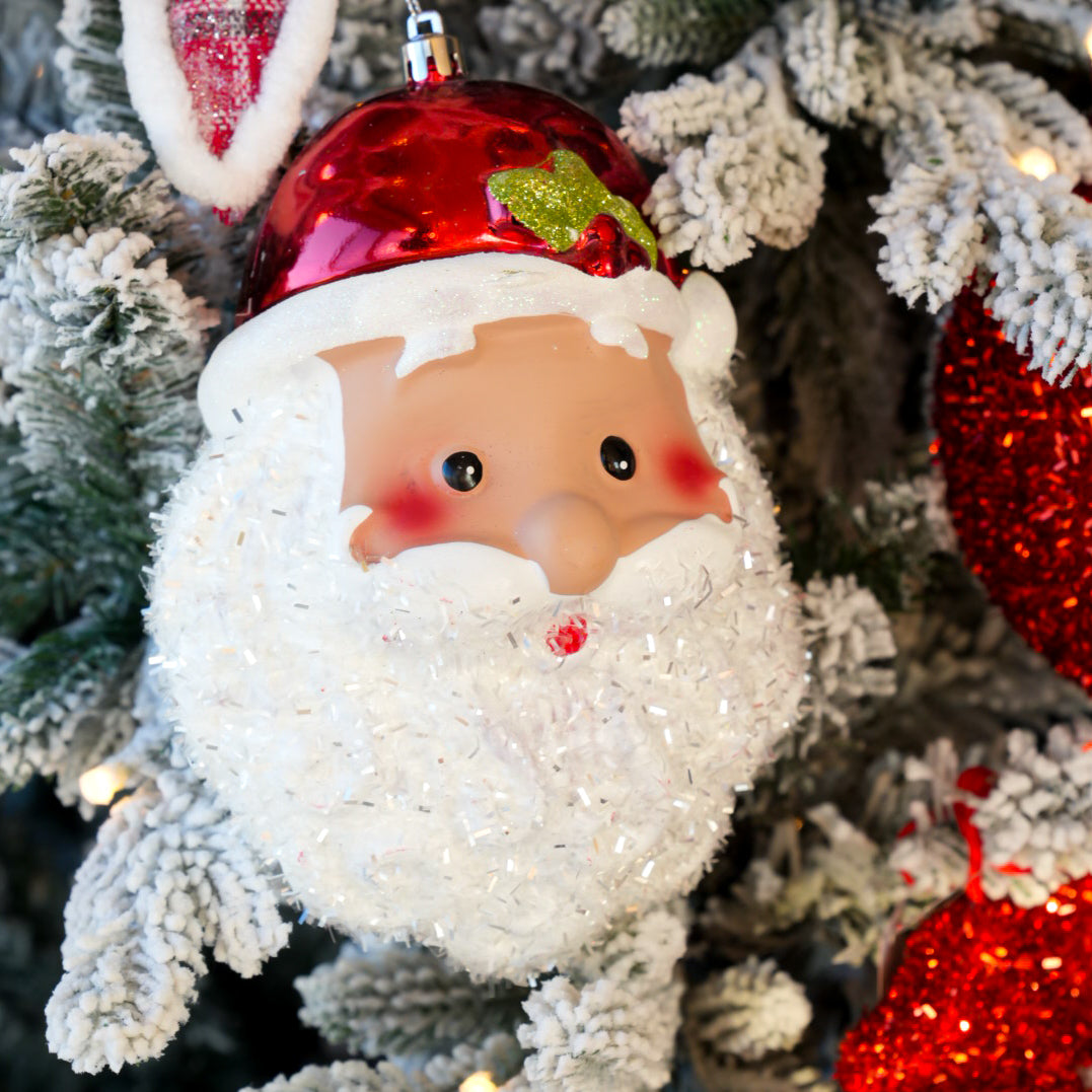 Santa Face/Head Ornament