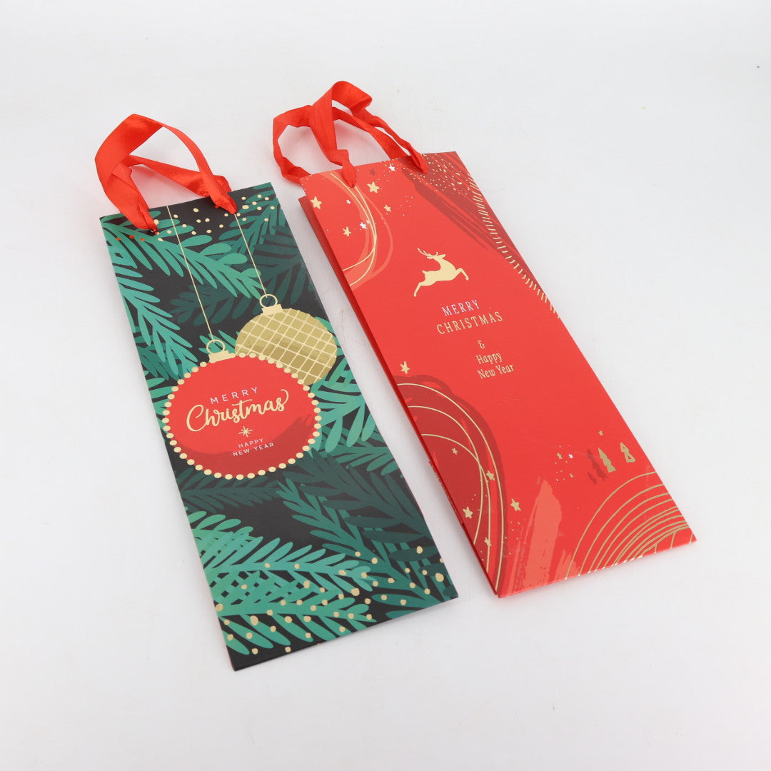Christmas Bottle Paper Bag