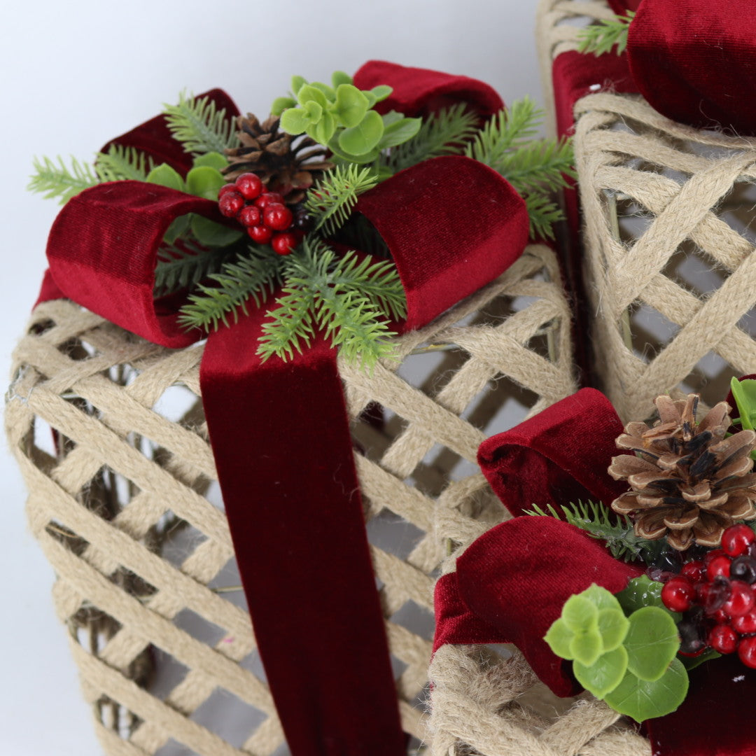 Burgundy Gift Boxes