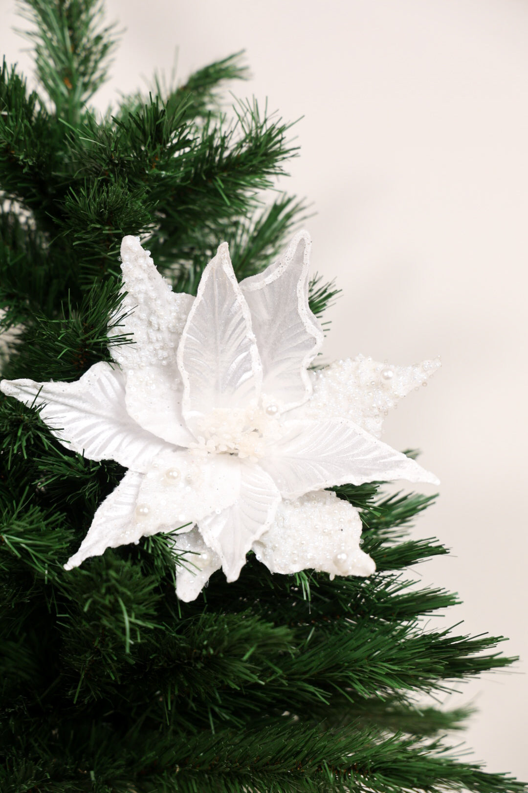 White Christmas Tree Flower