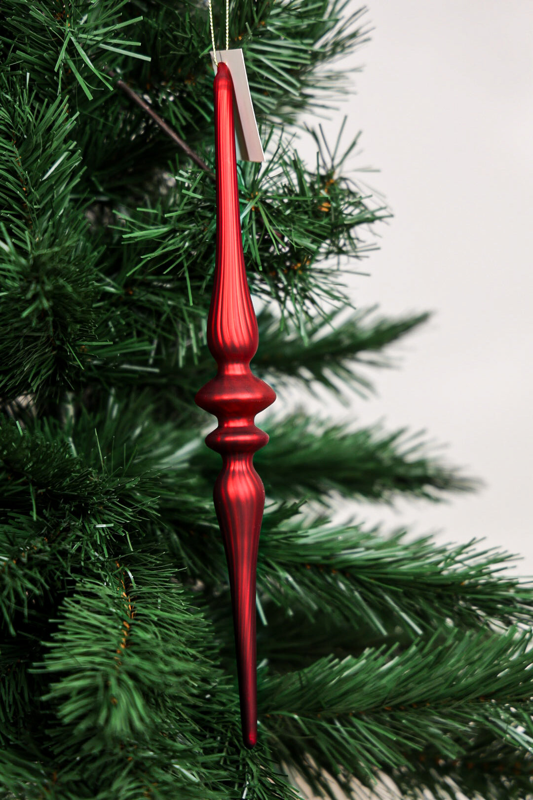 Finial Glass Ornament