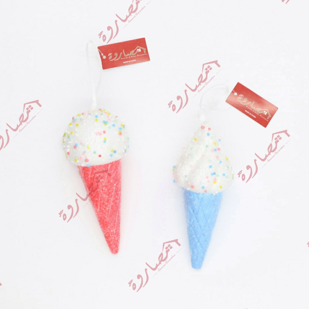 hanging icecream ornament