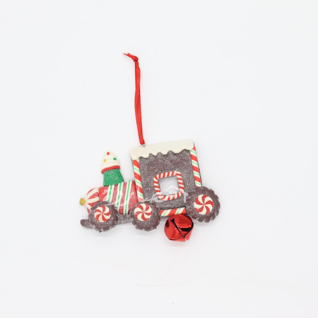 Candy Train with Bell Ornament