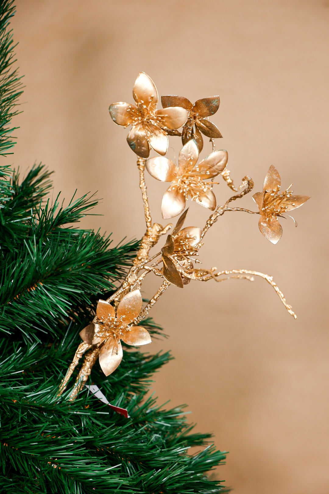 Flowers Gold Tree Spray