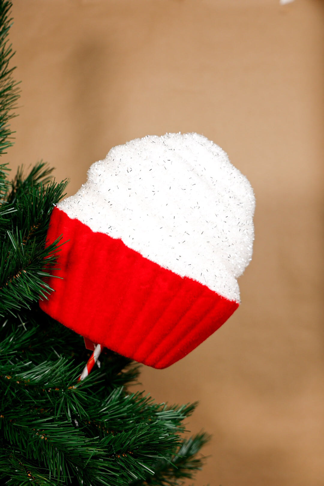Large Velvet Cupcake on Stick