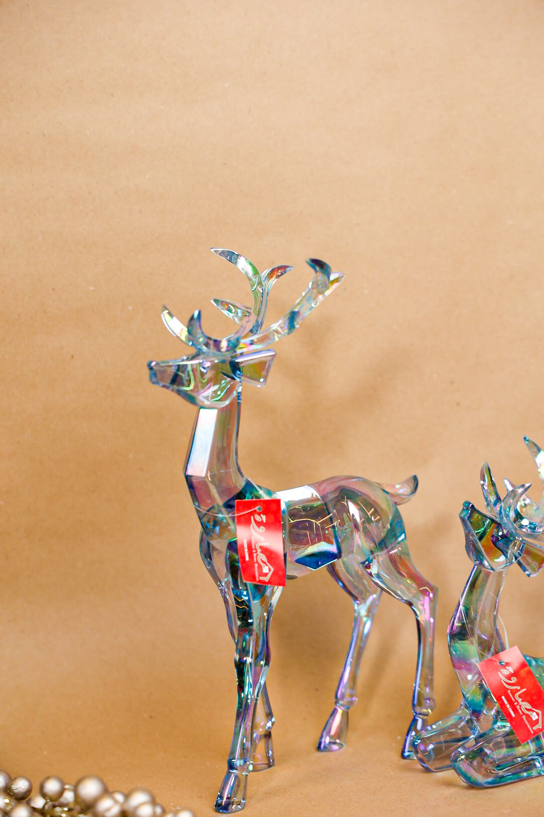 Iridescent Acrylic Reindeer