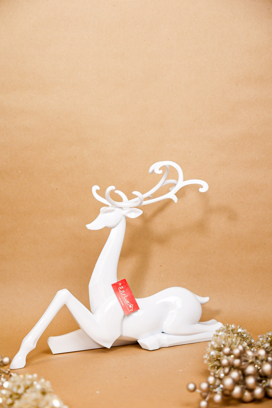 White Acrylic Reindeer