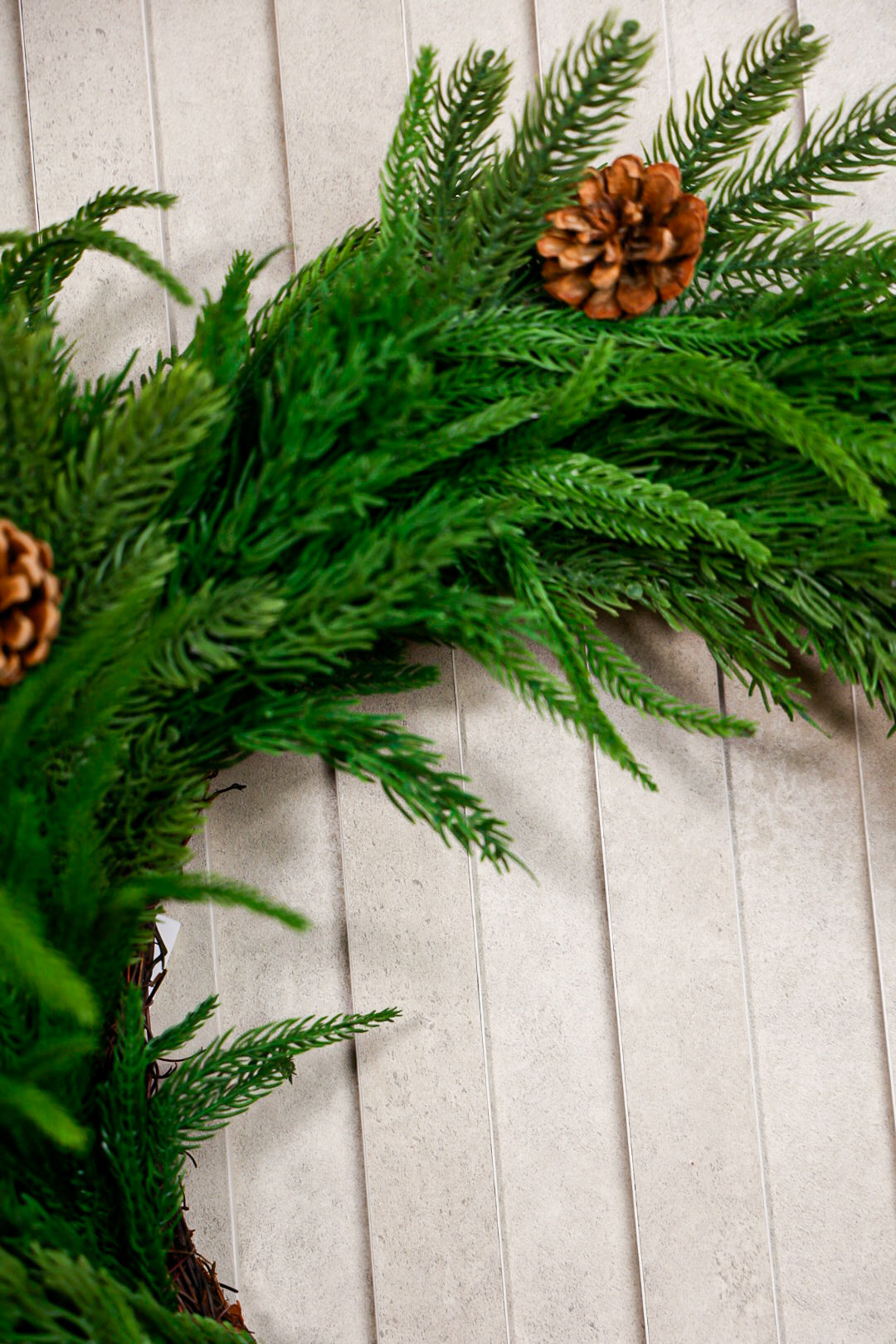 Green Spruce Decorated Wreath