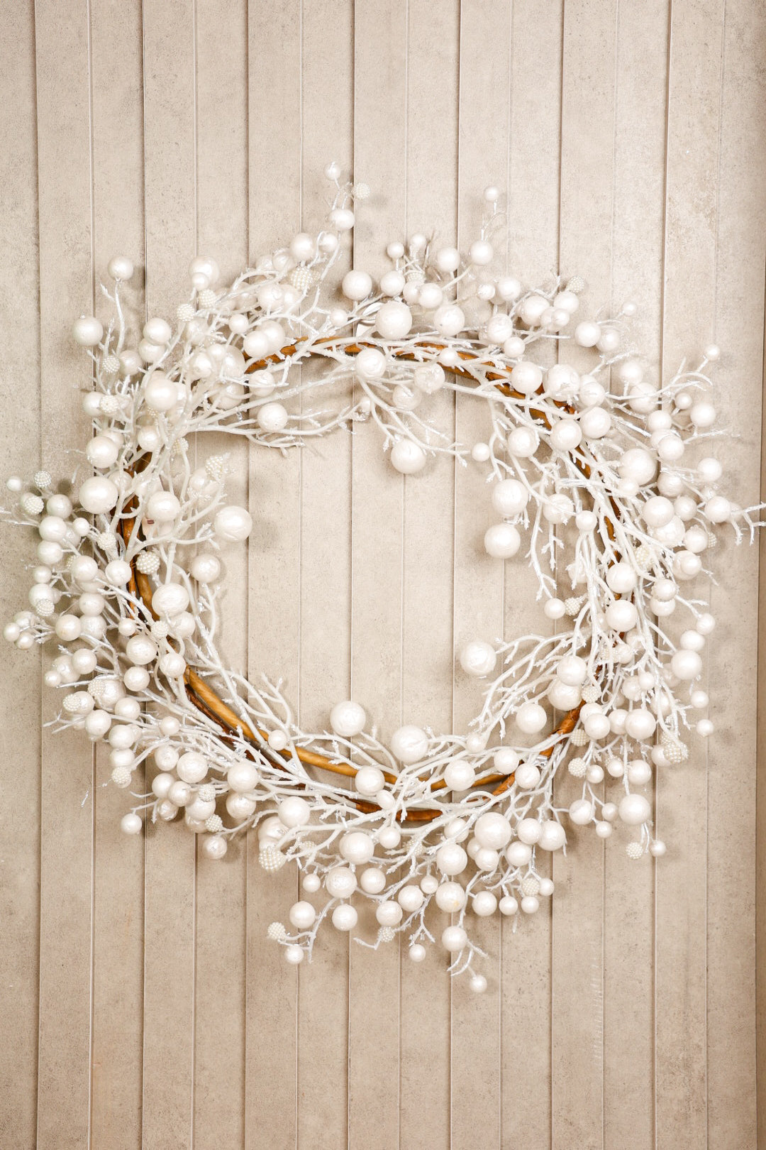 White Berry Wreath