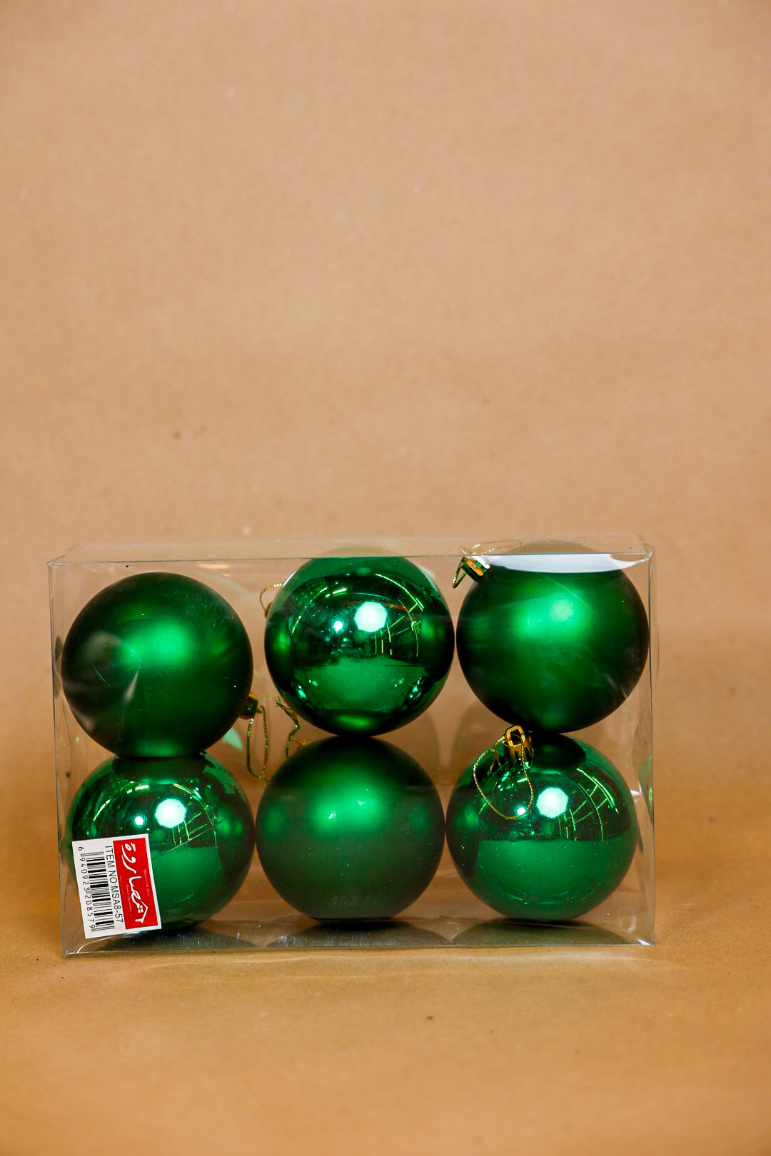 8CM Plastic Green Ball Set