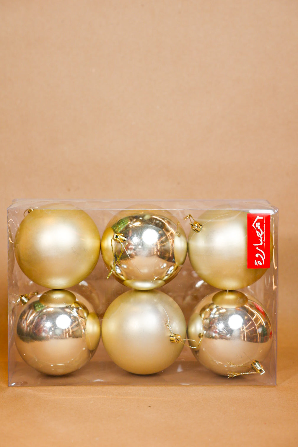 10cm Balls Gold pack