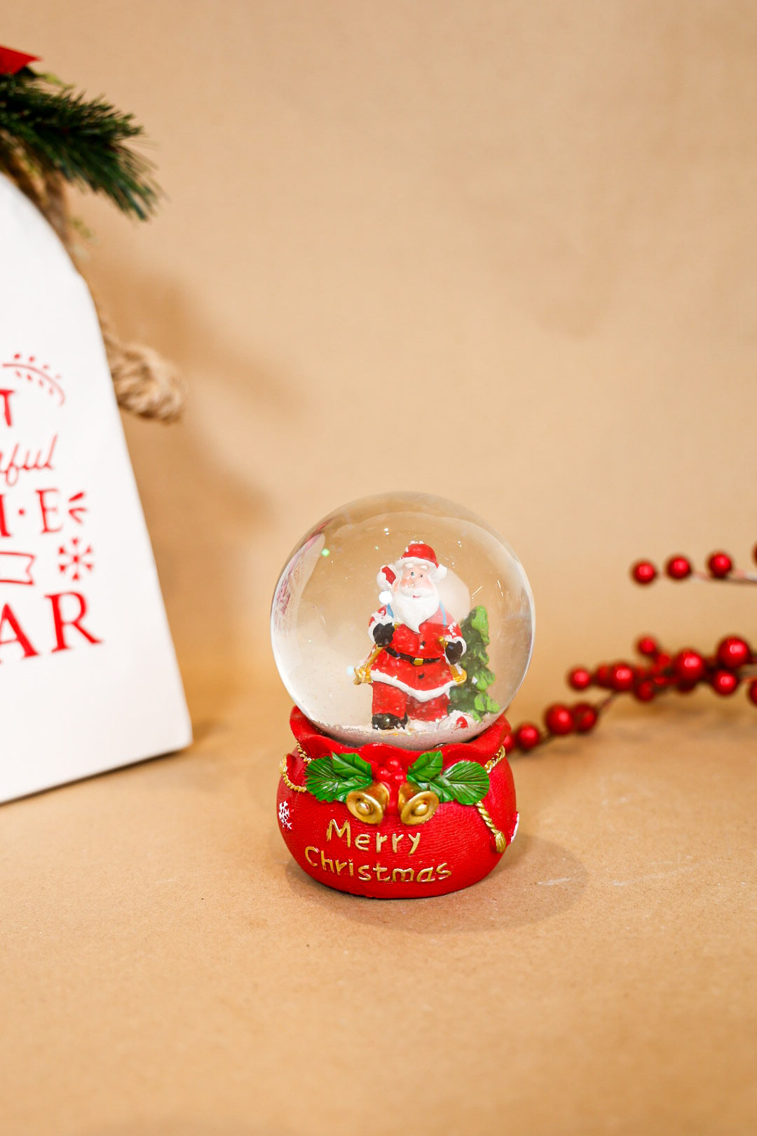 Christmas Snowball Snowglobe