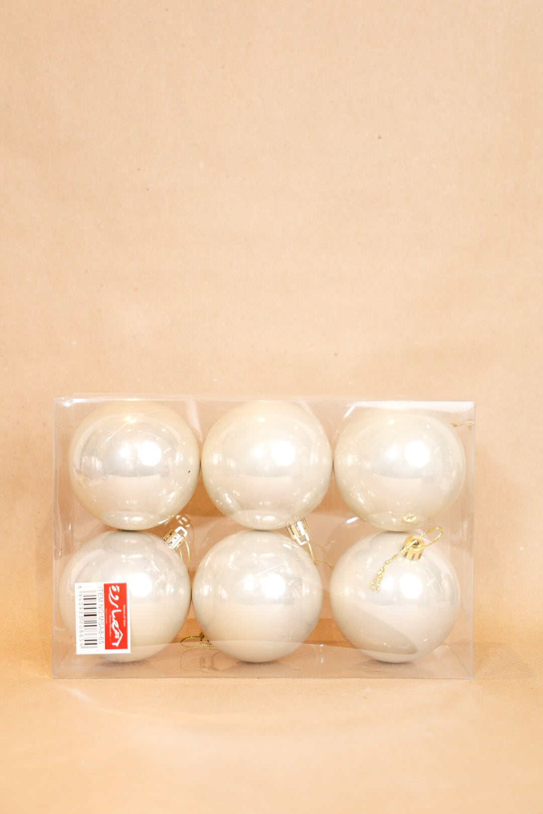 Pearl Champagne Plastic Balls Box