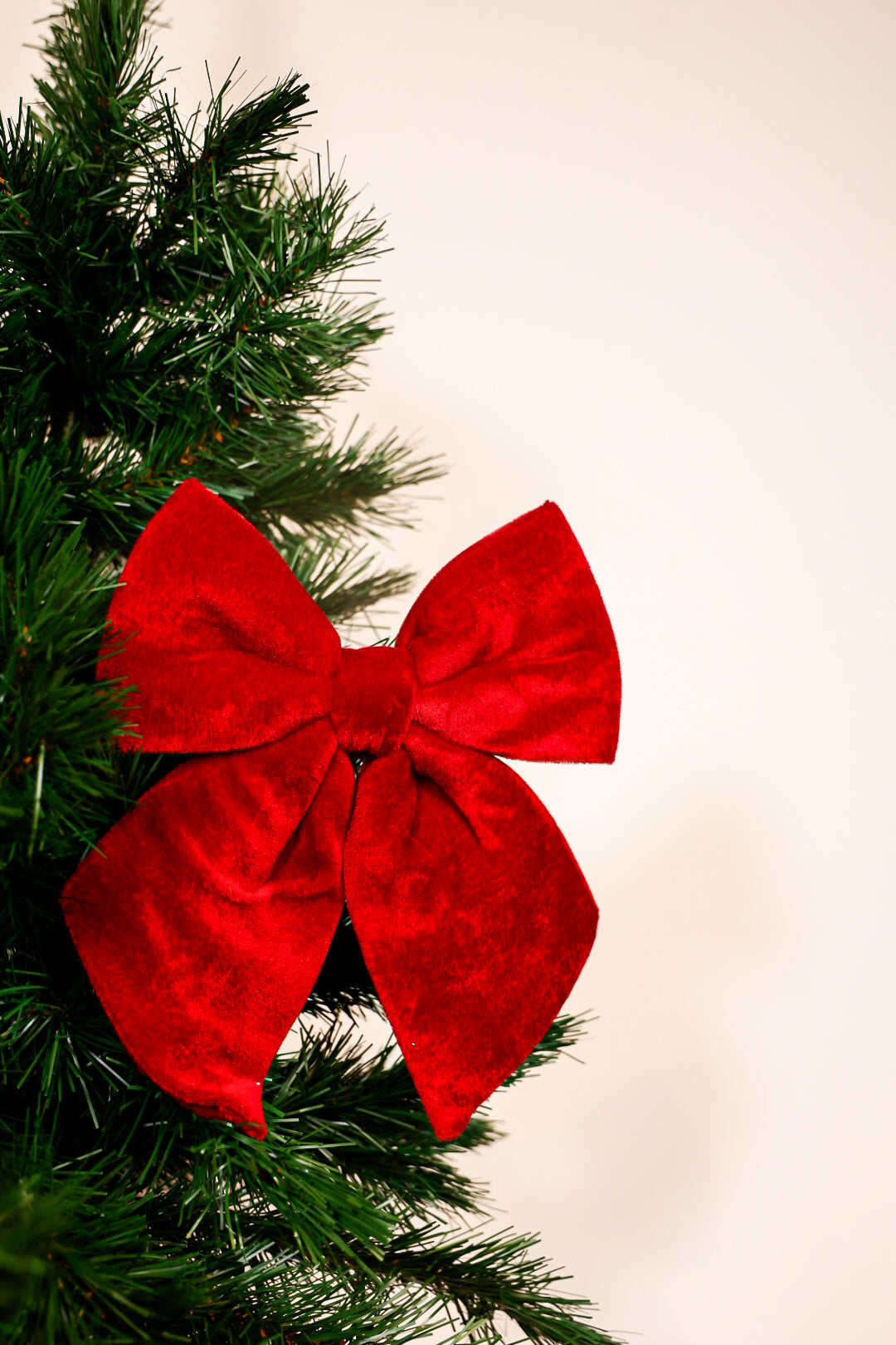 Red Burgundy Bow Ribbon Velvet