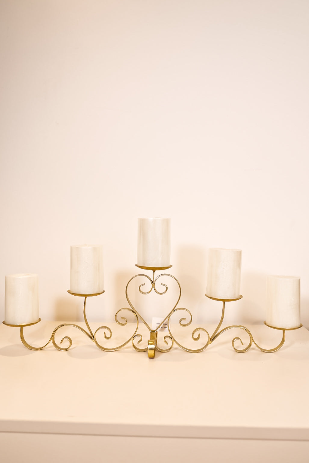 Centerpiece Metal Candle Holder