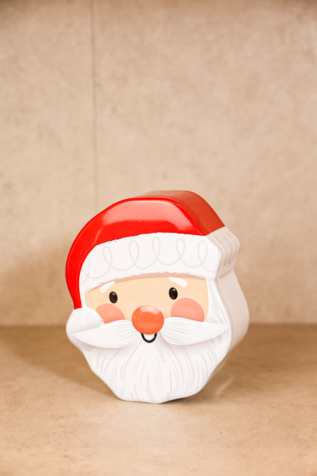 Santa Christmas Metal Box