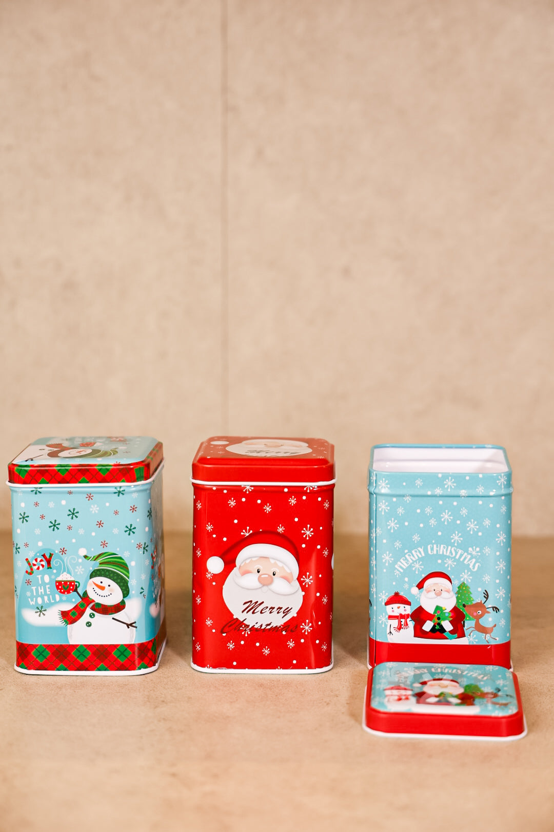 Christmas Metal Box