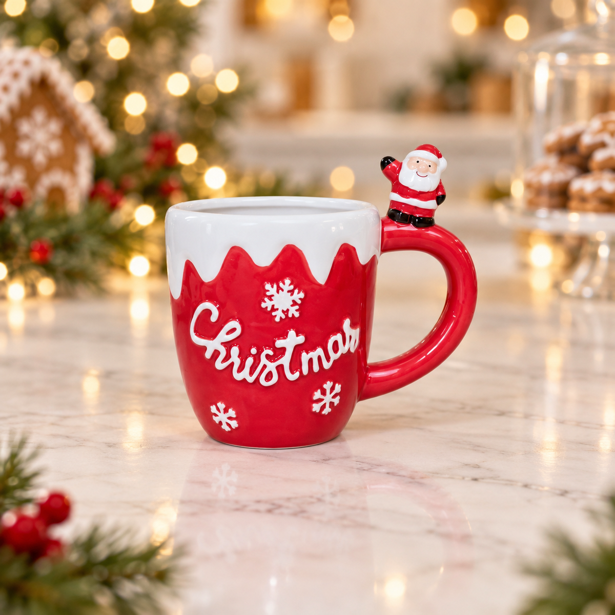 Santa Red Mug