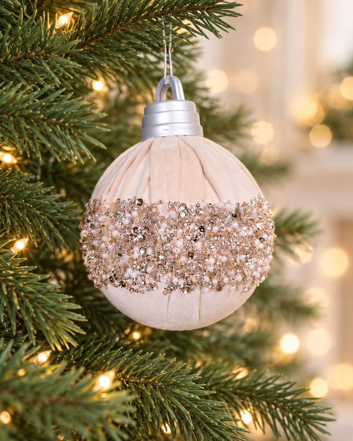 15cm Velvet Ball Christmas