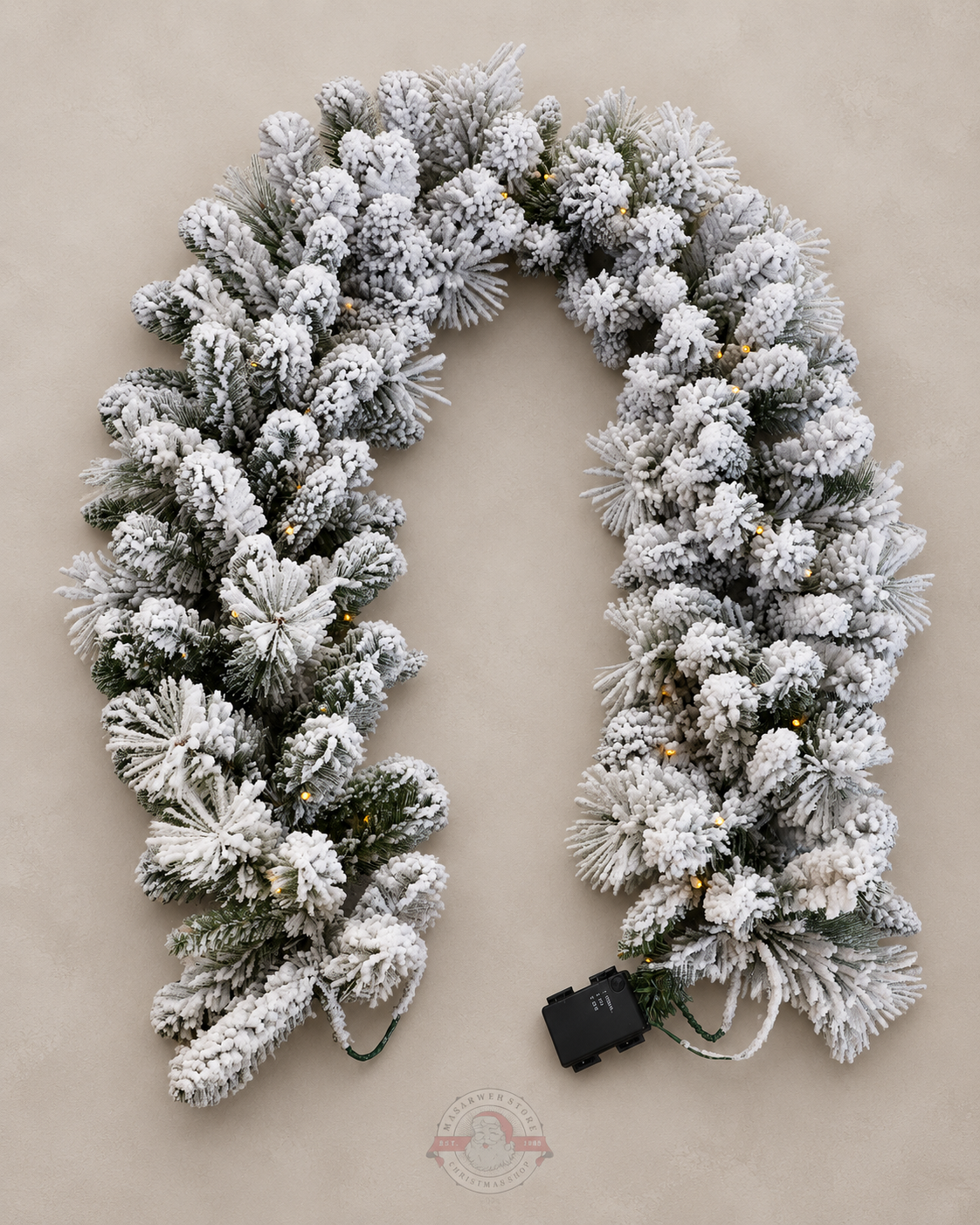 180CM Flocking MIX Garland