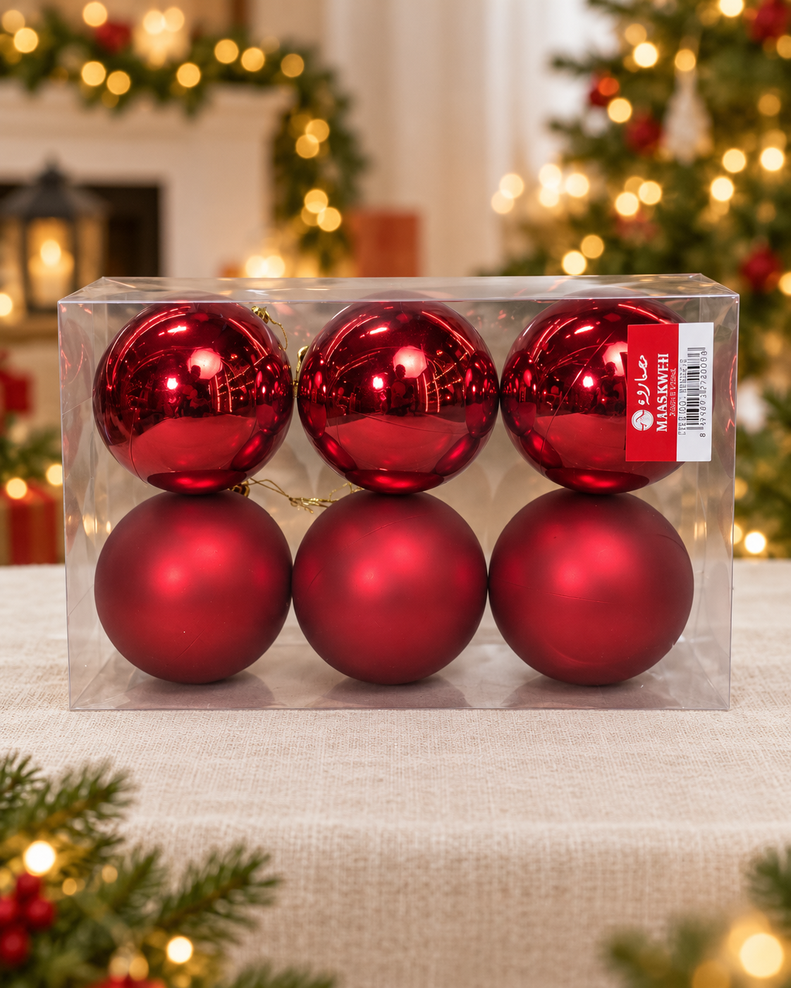10cm Balls Red pack