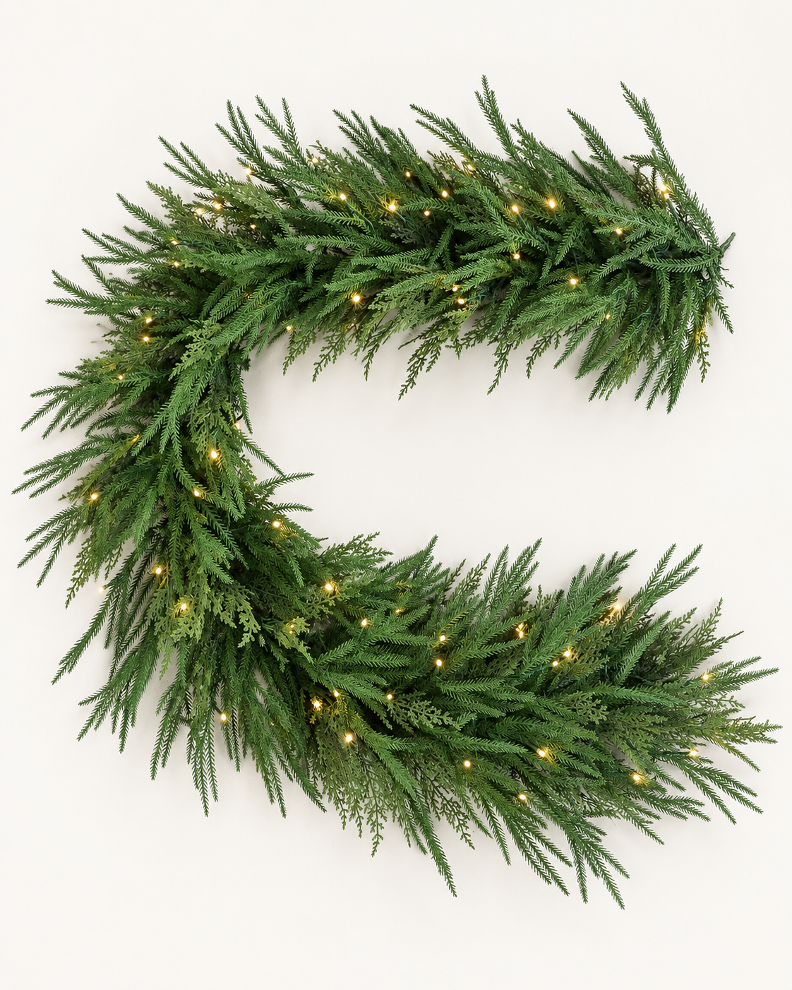 Pre-Lit Spruce 180CM MIX Garland