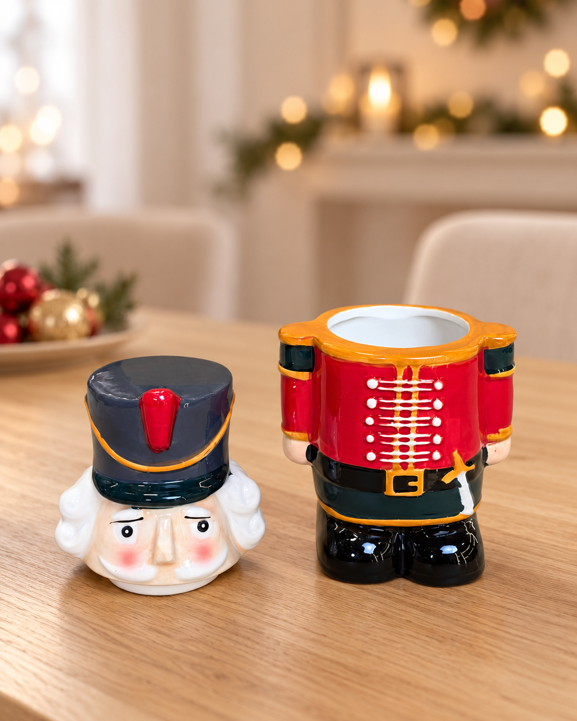 Nutcracker Cookie Jar