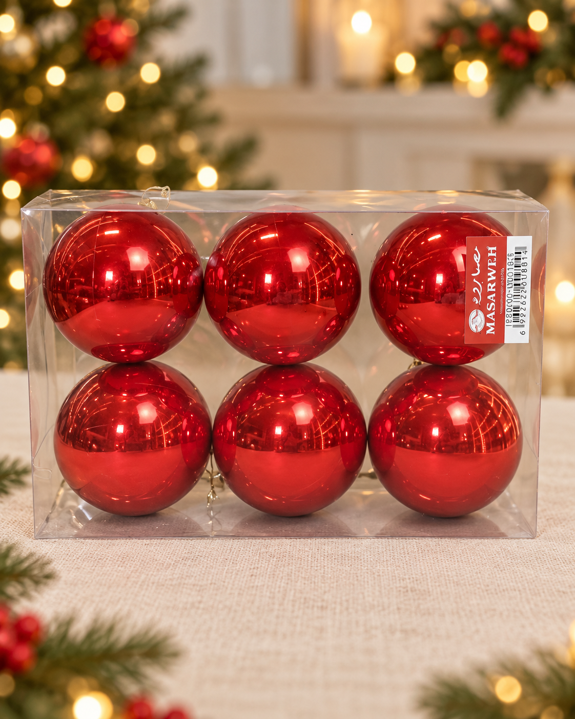 10CM Pearl Red Ball Box