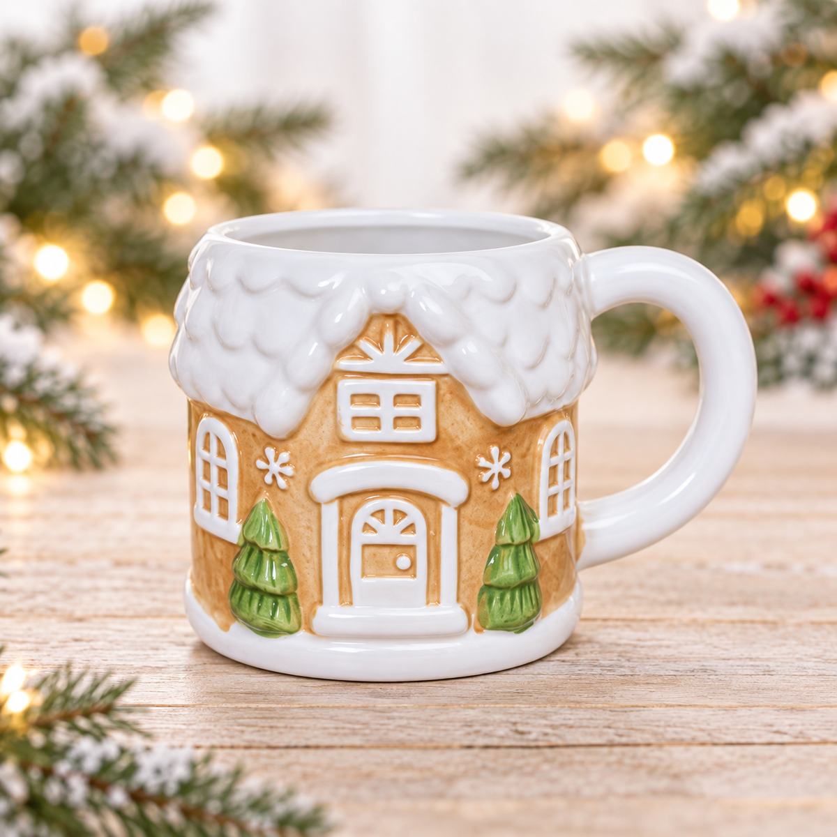 Gingerbread House Mug