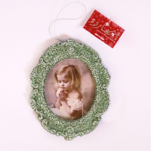 Photo frame classic tree ornament